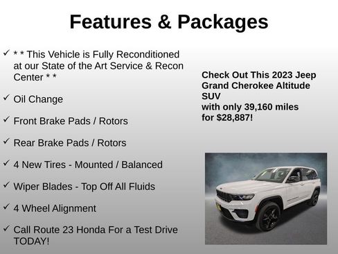 Used 2023 Jeep Grand Cherokee Altitude AWD/4WD image 4