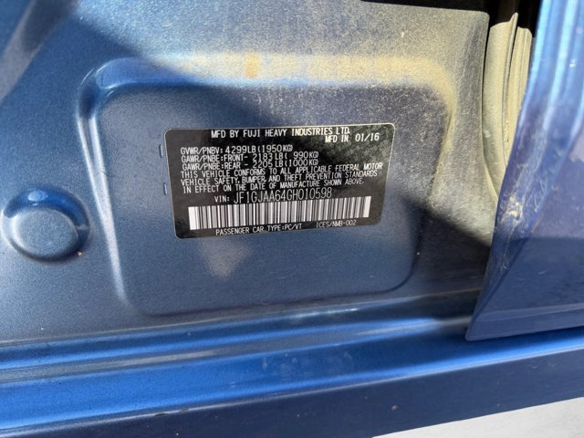 Used 2016 Subaru Impreza 2.0i AWD/4WD image 16