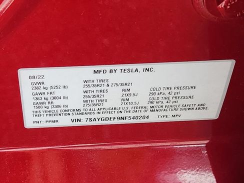 Used 2022 Tesla Model Y Performance AWD/4WD image 26