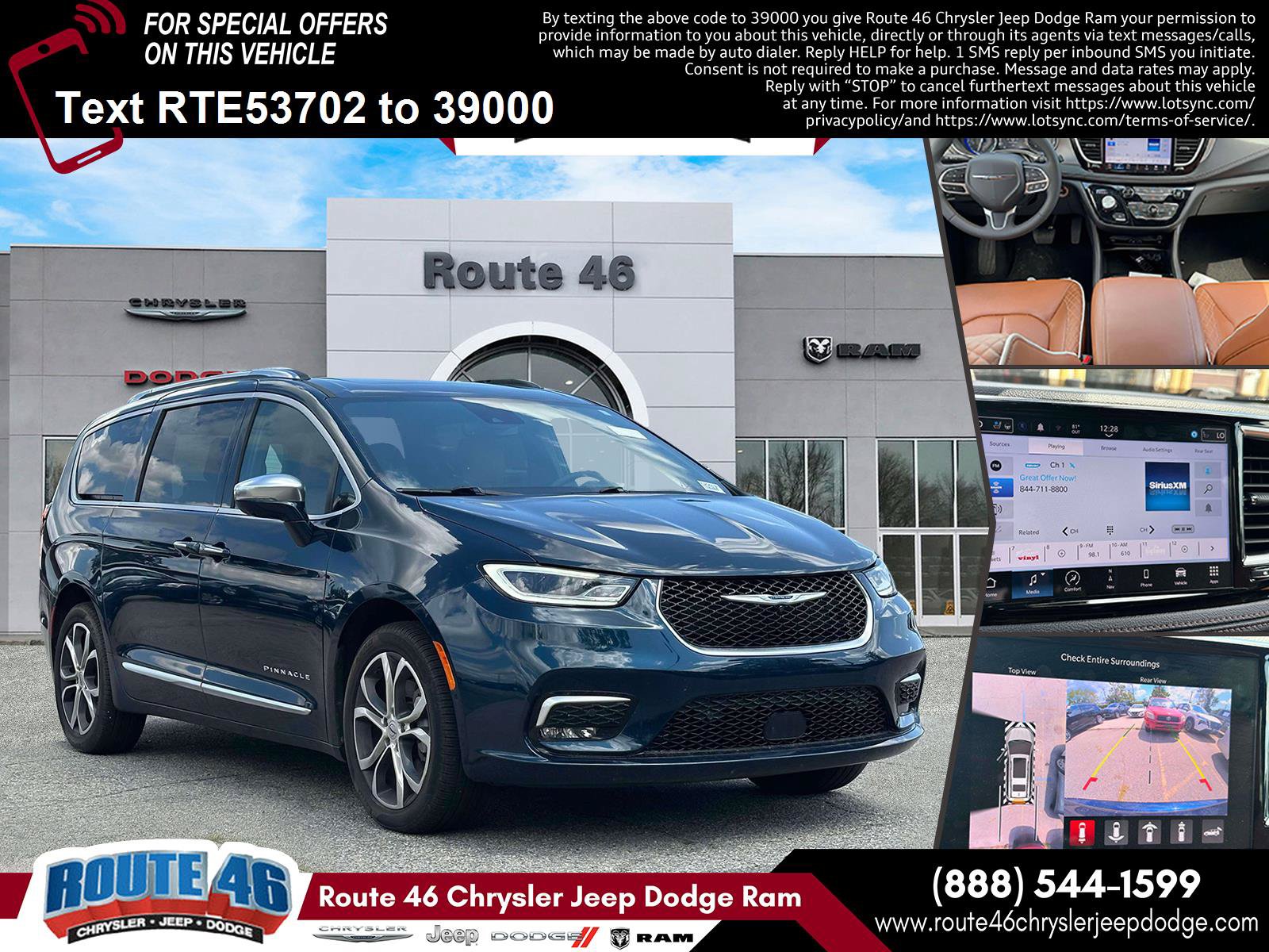 Used 2024 Chrysler Pacifica Pinnacle w/ Trailer Tow Group AWD/4WD image 1
