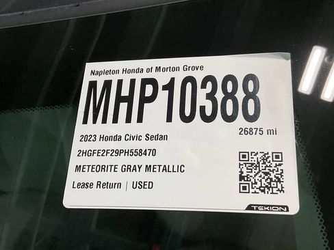 Certified 2023 Honda Civic LX image 35
