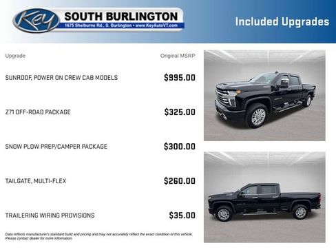 Used 2023 Chevrolet Silverado 2500 High Country w/ Z71 Off-Road Package AWD/4WD image 3