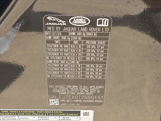 New 2026 Land Rover Defender 110 S AWD/4WD image 15