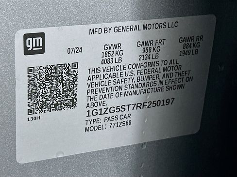 Used 2024 Chevrolet Malibu RS image 12