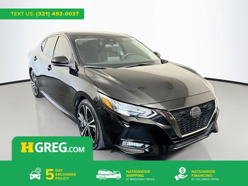 Used 2021 Nissan Sentra SR FWD image 1