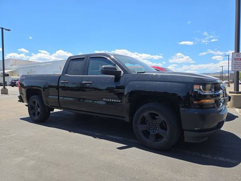 Used 2018 Chevrolet Silverado 1500 W/T w/ Black Out Edition AWD/4WD image 3