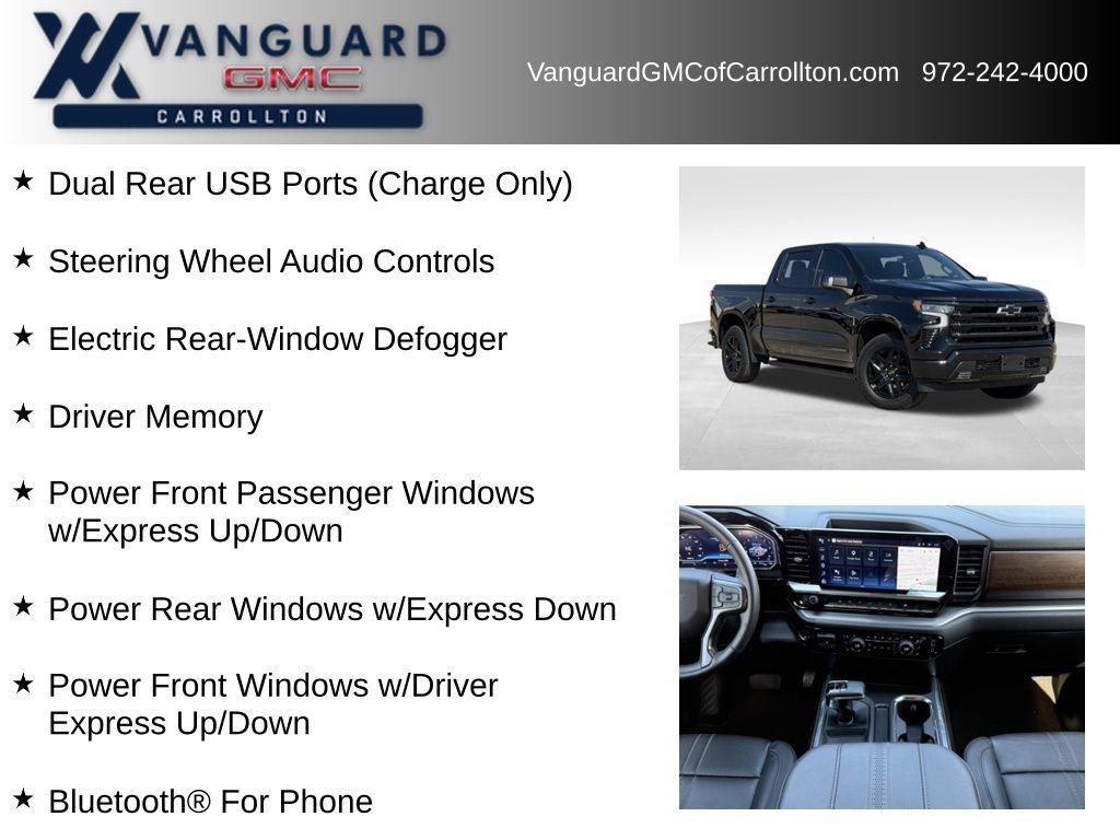 Used 2025 Chevrolet Silverado 1500 High Country w/ Midnight Edition AWD/4WD image 12