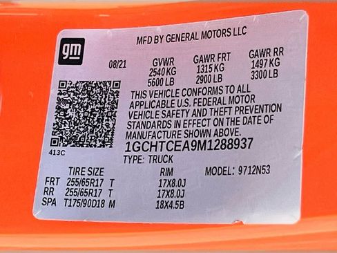 Used 2021 Chevrolet Colorado LT w/ LPO, Tonneau and Step Package AWD/4WD image 29