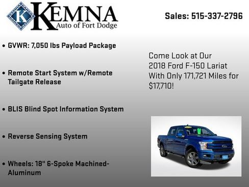Used 2018 Ford F150 Lariat image 19