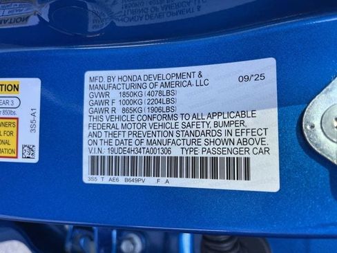 Certified 2026 Acura Integra A-Spec FWD image 34