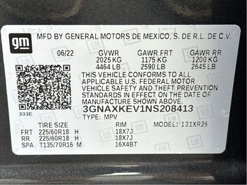 Used 2022 Chevrolet Equinox LT image 25