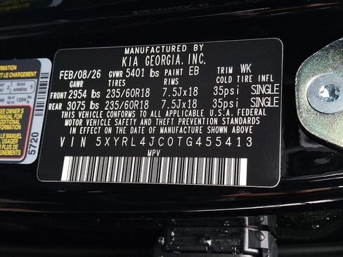 New 2026 Kia Sorento S FWD image 14