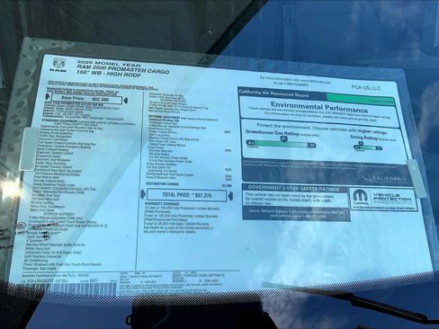 New 2026 RAM ProMaster 2500 image 18