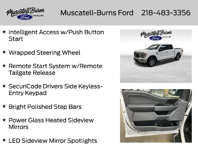 Used 2023 Ford F150 XLT w/ Equipment Group 302A High AWD/4WD image 16