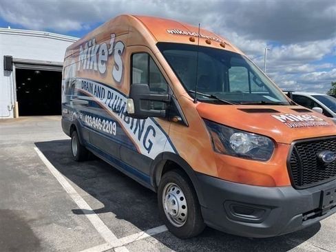 Used 2021 Ford Transit 350 148 High Roof Extended DRW w/ Load Area Protection Package RWD image 18