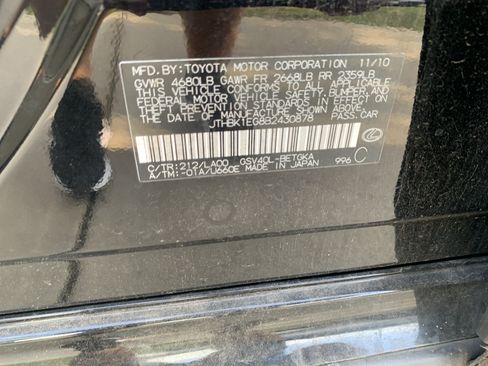 Used 2011 Lexus ES 350 w/ Preferred Accessory Package FWD image 35