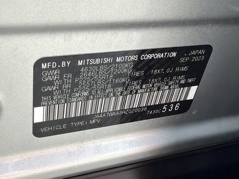 Used 2024 Mitsubishi Eclipse Cross SE AWD/4WD image 24