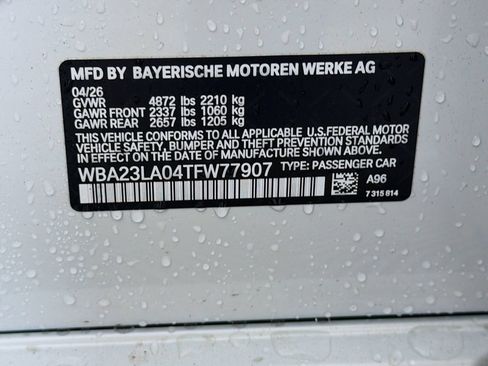 New 2026 BMW 330i xDrive Sedan w/ M Sport Package AWD/4WD image 37