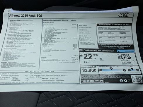 New 2025 Audi SQ5 Premium Plus image 18