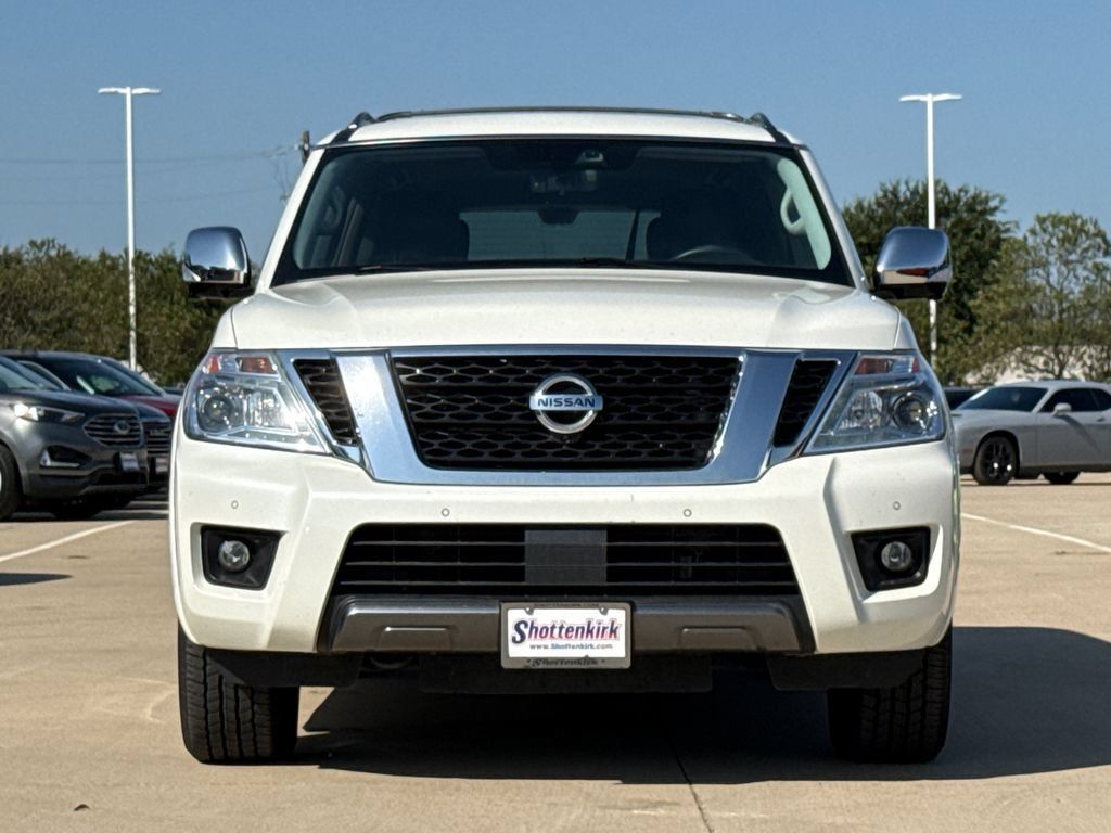 Used 2020 Nissan Armada Platinum w/ Captain's Chairs Package RWD image 2