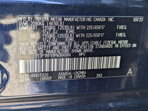 Used 2023 Toyota RAV4 XLE image 27