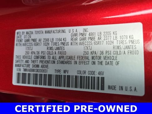 Certified 2025 MAZDA CX-50 AWD 2.5 S w/ Weather Package image 36