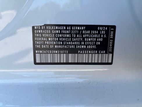 Used 2024 Volkswagen GTI SE FWD image 24