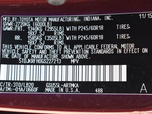 Used 2016 Toyota Highlander XLE AWD/4WD image 35
