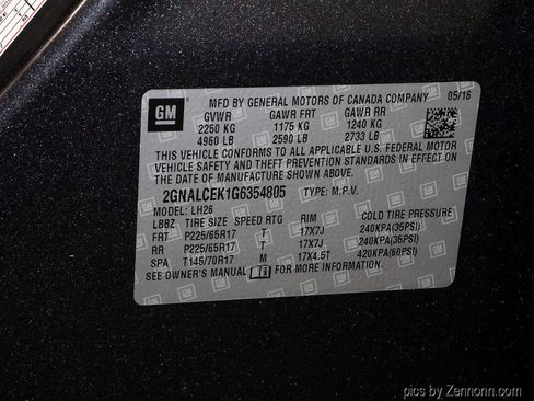 Used 2016 Chevrolet Equinox LT w/ Convenience Package FWD image 36