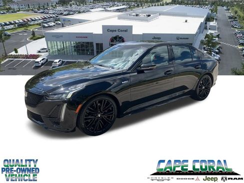 Used 2022 Cadillac CT5 V w/ Premium Package RWD image 1
