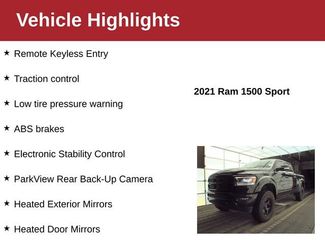 Used 2021 RAM 1500 Sport w/ Leather & Sound Group video 3