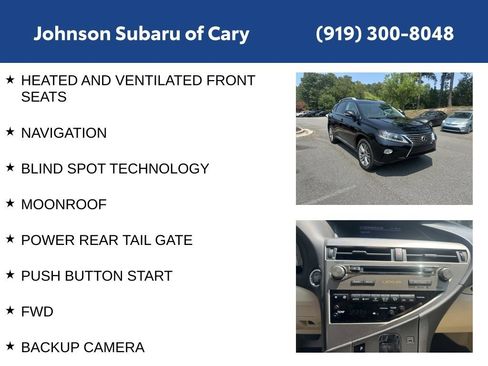 Used 2014 Lexus RX 350 FWD w/ Navigation Package image 6