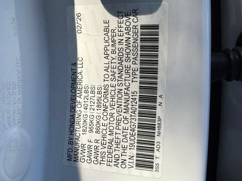 Certified 2026 Acura Integra A-Spec FWD image 28