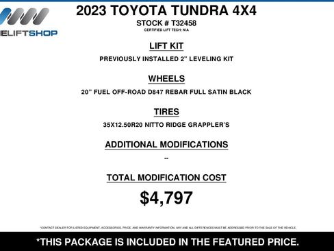 Used 2024 Ford Bronco Raptor w/ Interior Carbon Fiber Pack 6 AWD/4WD image 2