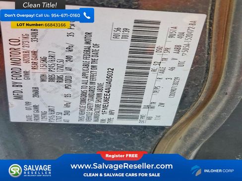 Used 2010 Ford Explorer Eddie Bauer RWD image 17
