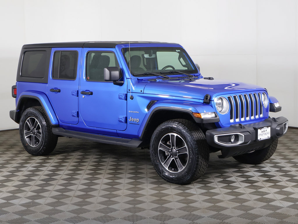 Used 2023 Jeep Wrangler Unlimited Sahara w/ Cold Weather Group AWD/4WD image 48