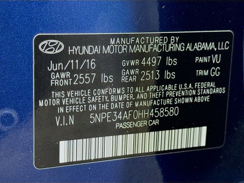 Used 2017 Hyundai Sonata Sport w/ Value Edition Package 02 image 40