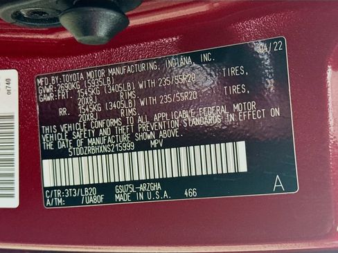 Used 2022 Toyota Highlander Limited image 33