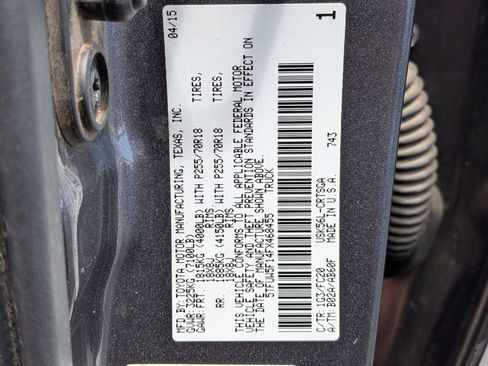 Used 2015 Toyota Tundra SR5 w/ SR5 Upgrade Package image 21