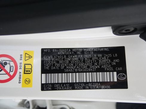 Used 2019 Lexus ES 350 w/ Accessory Package 2 FWD image 24