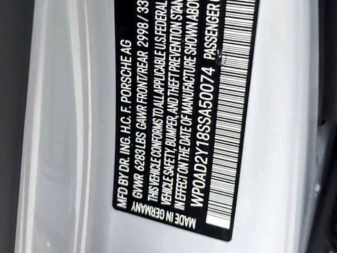 New 2025 Porsche Taycan GTS image 85