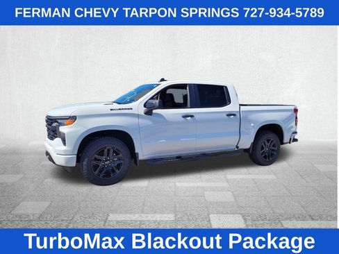 New 2026 Chevrolet Silverado 1500 Custom w/ Turbomax Blackout Package image 6