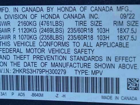 Certified 2023 Honda CR-V EX-L image 30