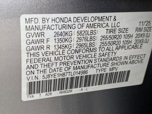 New 2026 Acura MDX SH-AWD w/ Advance Package image 21