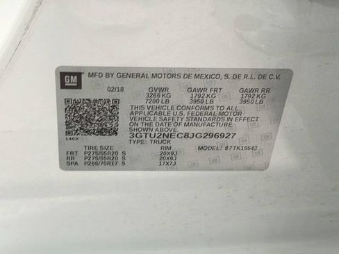 Used 2018 GMC Sierra 1500 SLT AWD/4WD image 27