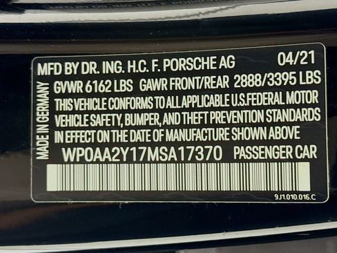 Certified 2021 Porsche Taycan RWD image 35