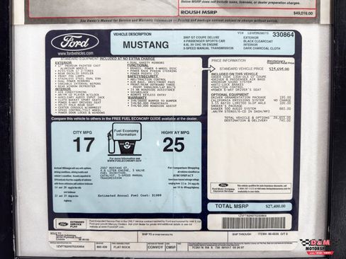 Used 2007 Ford Mustang GT RWD image 54
