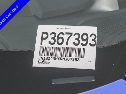 Certified 2024 Nissan Z Sport w/ Floor Mat Package image 27