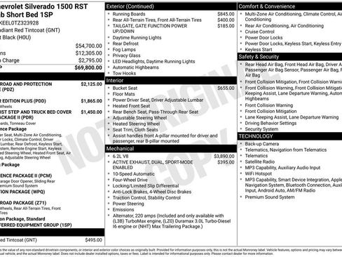 Used 2026 Chevrolet Silverado 1500 RST AWD/4WD image 12