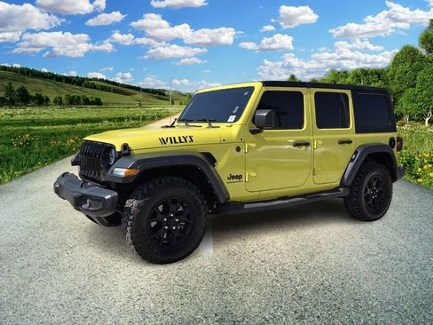 Certified 2023 Jeep Wrangler Unlimited Sport AWD/4WD image 2
